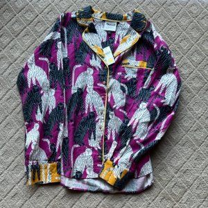 Anthropology Flannel top- brand new with the tag- large